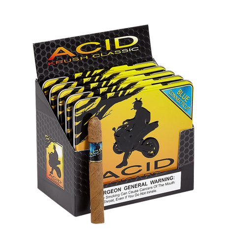 ACID Cigars by Drew Estate  KRUSH (4.0" X 32) - BLUE CONNECTICUT PACK OF 50