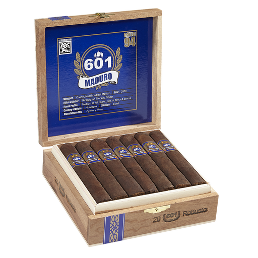 601 Serie Blue Box-Pressed Maduro