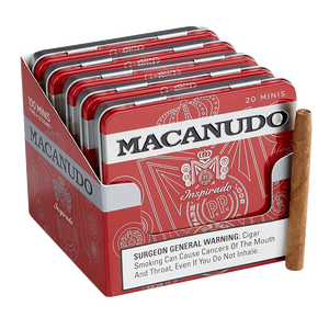 Macanudo Inspirado Red  CIGARILLOS - RED (3.0" X 20) PACK OF 100