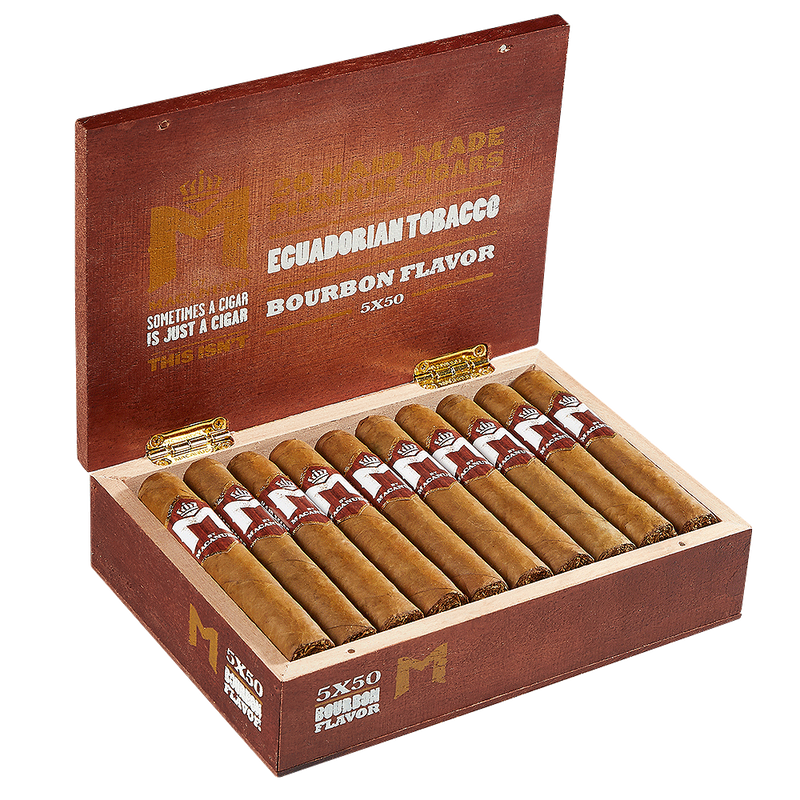 M Bourbon by Macanudo Robusto (5.0"x50) Box of 20