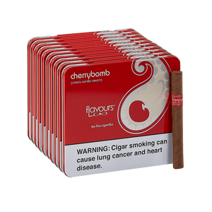 CAO Flavours  CIGARILLOS TINS (4.0" X 30) [10/10] - CHERRYBOMB PACK OF 100