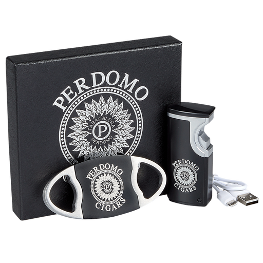 Perdomo Lighter & Cutter Gift Set