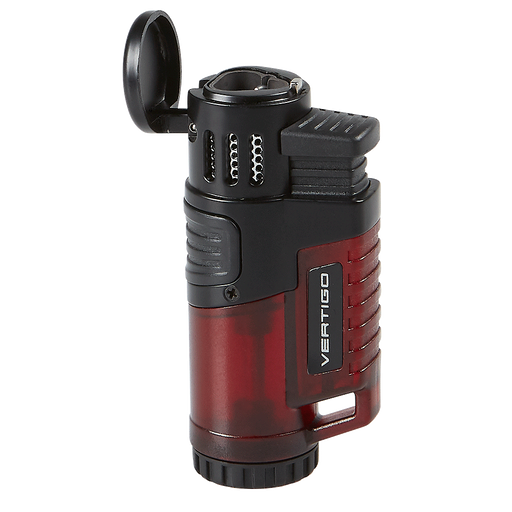 Vertigo Hawk Triple Torch Lighter (Red or Black)