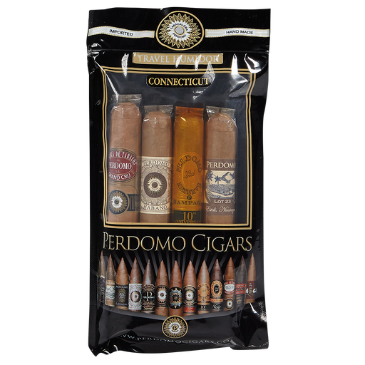 Perdomo 4-Pack Connecticut Humidified Sampler