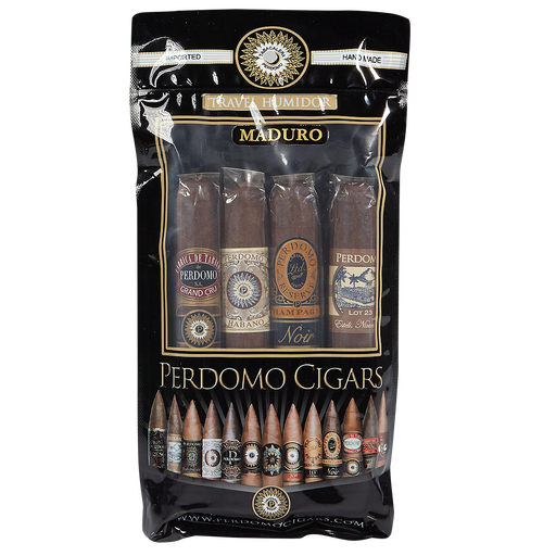 Perdomo 4-Pack Maduro Humidified Sampler