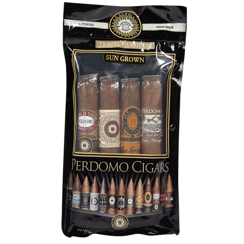 Perdomo 4-Pack Toro Sun Grown Humidified Sampler