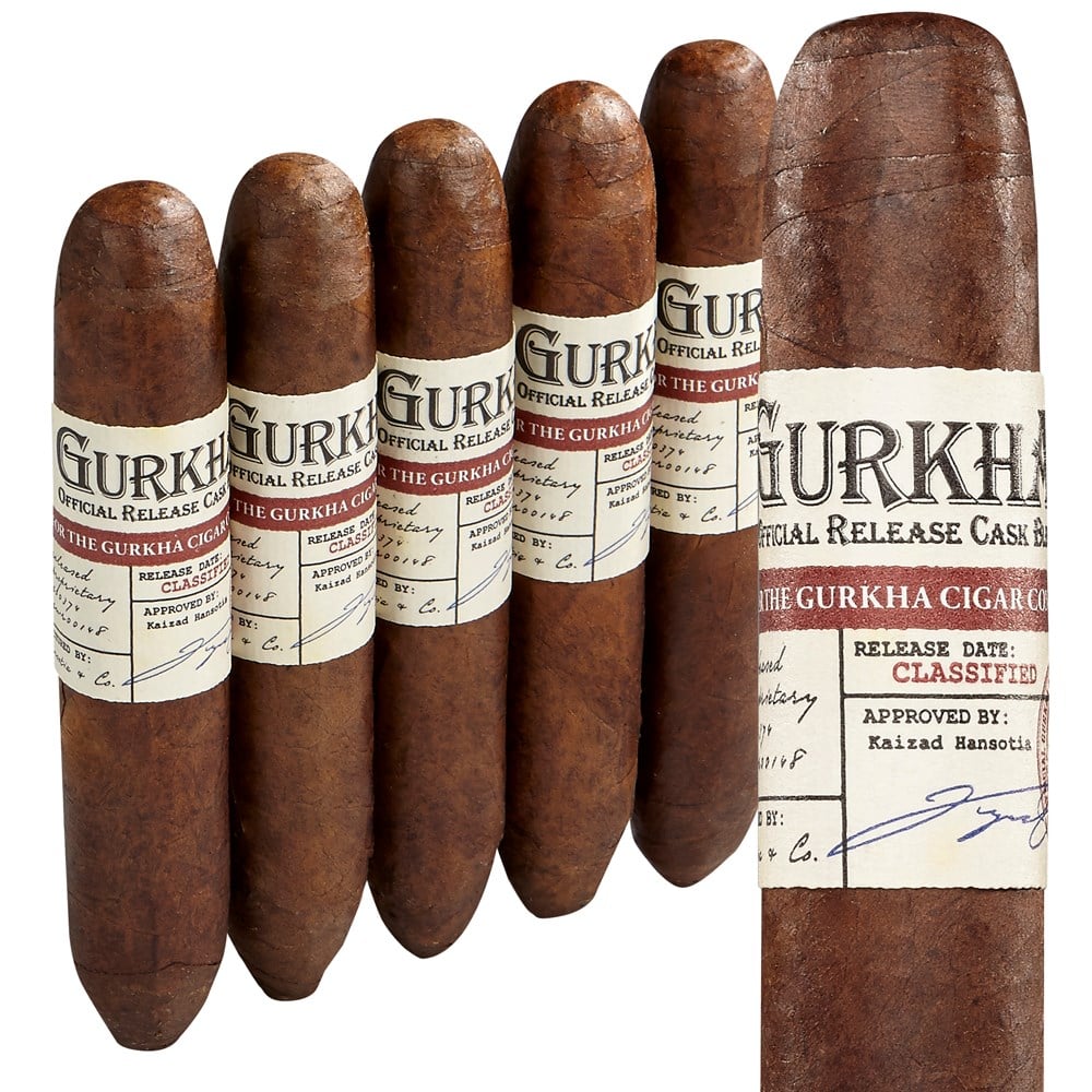 Gurkha Cask Blend (Perfecto) (5.0"x58) Pack of 5