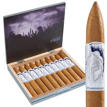 Man O' War Virtue 10th Anniversary Torpedo (6.5"x52) Box of 10