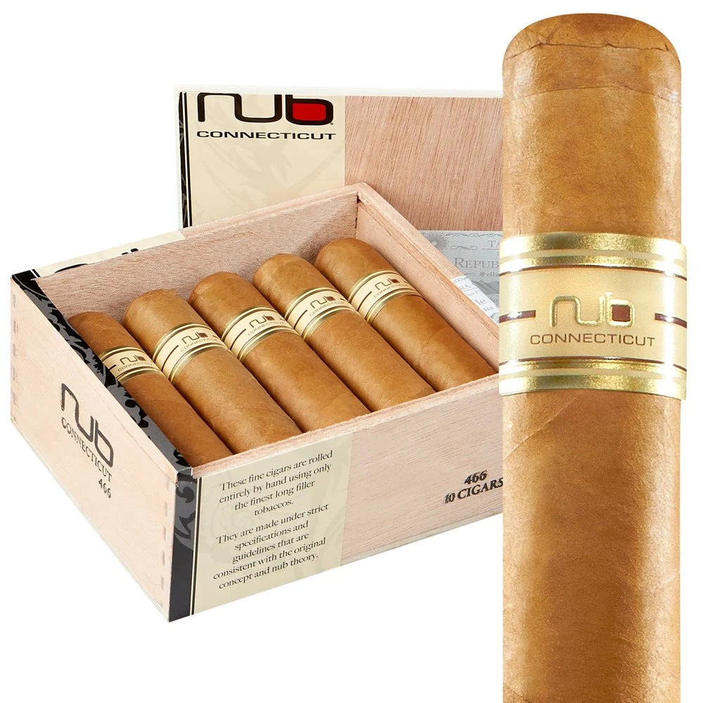 Nub by Oliva Connecticut 466 (Gordo) (4.0"x66) Box of 10