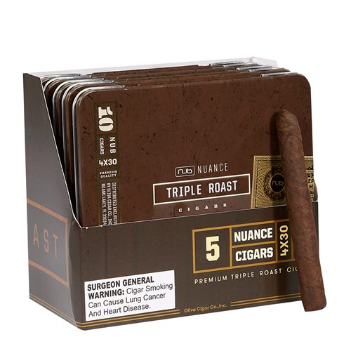 Nub Nuance  430 (TIN) (4.0" X 30) - TRIPLE ROAST [ESPRESSO] PACK OF 50